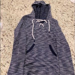 Arizona Lace Up Sweater